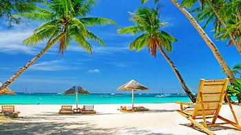 Beach HD wallpaper