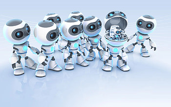 robot , PC robotics, Cool backgrounds, quality HD wallpaper