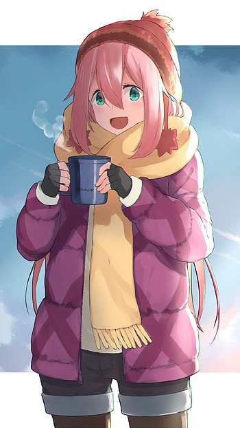 Nadeshiko Kagamihara, Anime, Laid-Back Camp HD phone wallpaper