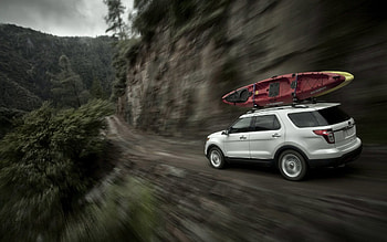 Range Rover On Hill Road, land-rover, concept, cars, offroading, range-rover, road HD wallpaper