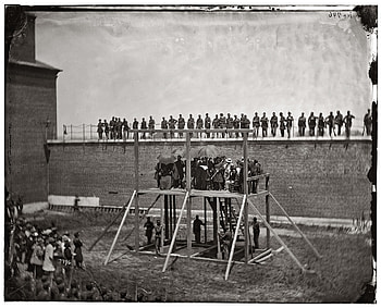 Gallows, punish, people, spectacle, show HD wallpaper