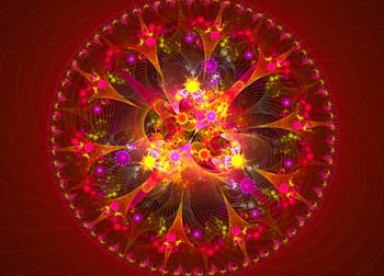 Fractal Plate, fractal, plate HD wallpaper