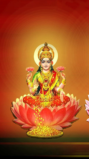 Laxmi Ganesh, Goddess Laxmi, lord ganesh HD phone wallpaper