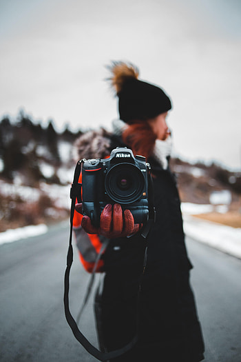 Hand, Girl, Technics, Technique, Technologies, Technology, Camera HD phone wallpaper