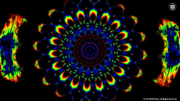 Psychedelic Background – Trippy Colorful 3D HD wallpaper