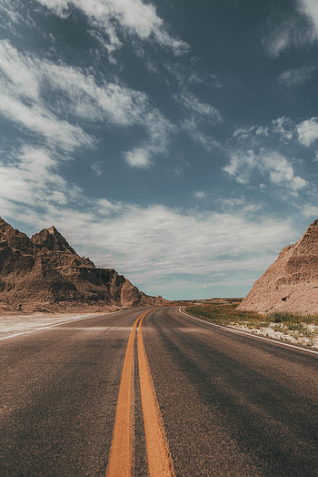Nature, Rocks, Road, View HD phone wallpaper
