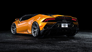 Lamborghini Huracan Evo Spyder 2 Cars HD wallpaper
