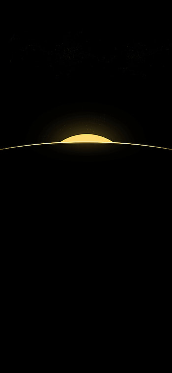 Dark Horizon 001, midnight, Top, Black, Monochrome, illustrator HD phone wallpaper