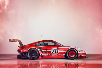 2019 PORSCHE 911 RSR , porsche-911-gt3-r, porsche-911, porsche, cars, 2019-cars, behance HD wallpaper