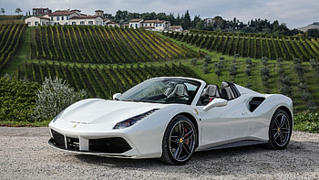 2016 Ferrari 488 Spider, 488, Car, Sports, Ferrari, Spider, Mountain HD wallpaper