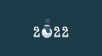 :), snowman, blue, white, craciun, christmas, card, 2022, new year HD wallpaper