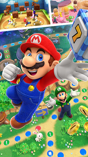 Mario Party Superstars, Nintendo, Switch HD phone wallpaper