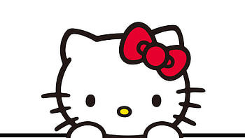 Hello Kitty, , Popular cat character, Supertab themes HD wallpaper