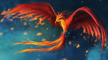 Phoenix Art, phoenix, artist, digital-art HD wallpaper