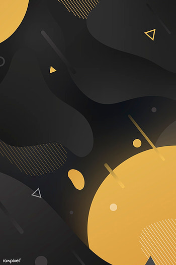 premium vector of Abstract seamless patterned black background. Poster background design, Vector background graphics, Geometric background HD phone wallpaper