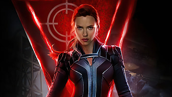 Black Widow, Powerful poster artwork, Superheroic display, Epic ry HD wallpaper