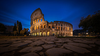 Building, Rome, , Colosseum, Ruin, Monuments HD wallpaper
