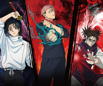 Cursed Trio — Jujutsu Kaisen Quad : Yuta, Yuji & Choso, Anime, Jujutsu Kaisen, Yuta Okkotsu, Yuji Itadori, Choso (Jujutsu Kaisen) HD wallpaper