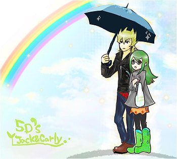 Rainy Day?, 5ds, nagisa, mine, jack, paper, yugioh, carly, atlas, not, wall HD wallpaper