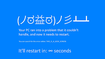 A new BSOD. HD wallpaper