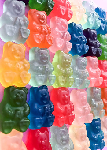 Gummy Bears, Candy graphy, Colorful confectionery, Cute and tempting HD phone wallpaper