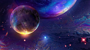 Stu Ballinger Space Art, space, 3d, art, Stu Ballinger, galaxy HD wallpaper