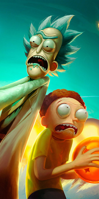 Rick and Morty Epic : Animated Chaos Unleashed, Morty Smith, Rick Sanchez, TV Show, Rick and Morty HD phone wallpaper