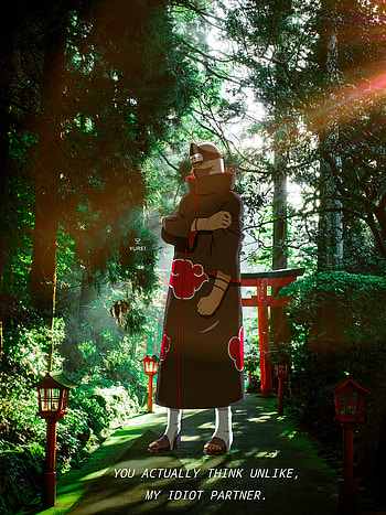 Kakuzu, people_in_nature, sunlight, akatsuki, axr, realisticedit, anime HD phone wallpaper