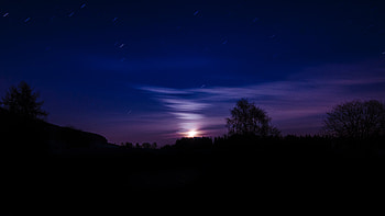 Sky, Night, Dark HD wallpaper