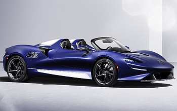 McLaren Elva, 2021, exterior, front view, new blue Elva, supercar, British sports cars, McLaren HD wallpaper