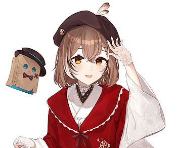 Nanashi Mumei, Anime, Virtual Youtuber, Hololive HD wallpaper
