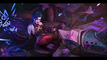 Jinx-Arcane, Jinx (League Of Legends), video game, Legends of Runeterra HD wallpaper