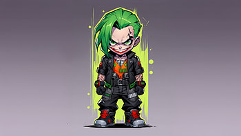 Joker Solitude, joker, superheroes, artwork, art, digital-art, ai, deviantart HD wallpaper