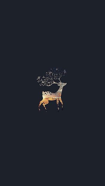 Deer Branch Horns HD phone wallpaper