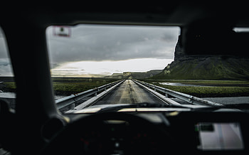 Mountains, Miscellanea, Miscellaneous, Road, Car, Machine, Bridge, View HD wallpaper