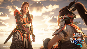 Horizon Forbidden West: The Burning Shore's, video game, Horizon Forbidden West HD wallpaper