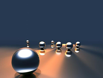 Silver Balls, multi, silver, balls, shiny HD wallpaper