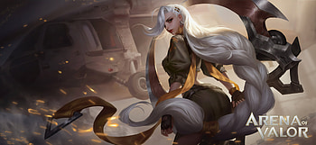 Arena Of Valor, Video Game, Braid, Long Hair, White Hair HD wallpaper