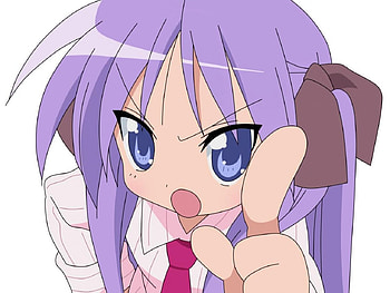 Kagami, anime girl, lucky star, anime HD wallpaper