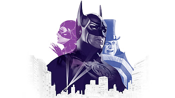 Catwoman Michael Keaton, Penguin DC Comics, Michelle Pfeiffer, Batman HD wallpaper