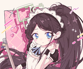 Tendou Alice, maid, Tendou Alice, video game, Blue Archive HD wallpaper