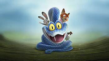 Zootopia 2 | — Judy & Nick's Serpent Surprise, Judy Hopps, Nick Wilde, Gary De'Snake HD wallpaper
