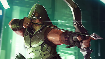 Green Arrow, Artistic masterpiece, artwork, Superhero depiction HD wallpaper