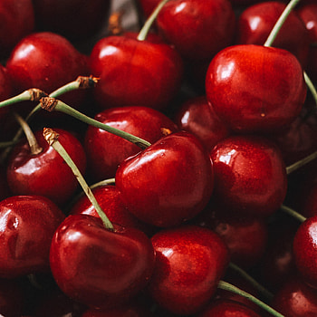 Food, Cherry, Macro, Berry, Fruit HD phone wallpaper