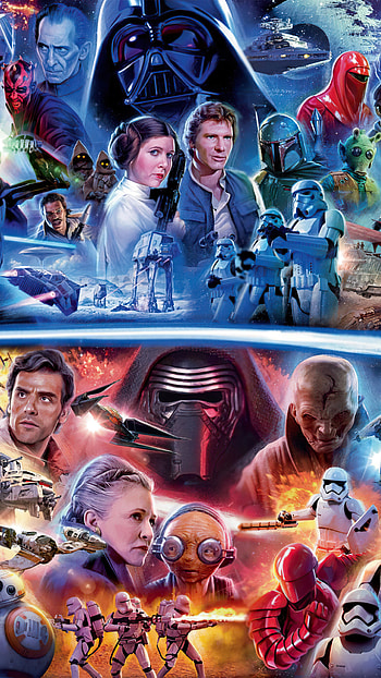 Return of the Jedi, Empire Strikes Back, , Sci-fi fantasy HD phone wallpaper