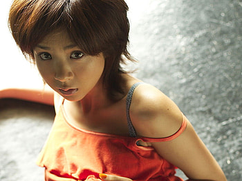 Aki Hoshino, sexy, hoshino, model, japan, cute, aki, female HD wallpaper