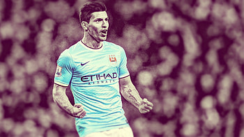 Sergio Agüero, manchester city, kun aguero, aguero, sergio aguero HD wallpaper