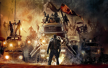Mad Max: Fury Road - Post-apocalyptic Artwork HD wallpaper