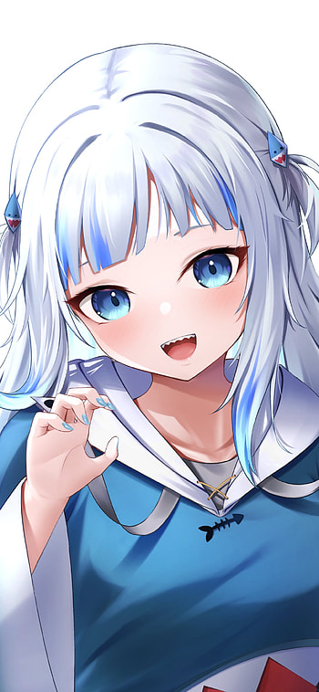 Gawr Gura Vtuber Anime – Hololive Charm for Your , hololive, Gawr Gura, Anime, Virtual Youtuber HD phone wallpaper