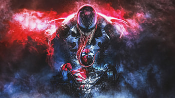 Venom And Spiderman In Marvels Spider Man 2, marvels-spider-man-2, spider-man-2, spiderman, venom, superheroes, 2023-games, ps5-games, games HD wallpaper